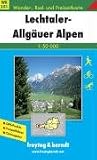 Freytag Berndt Wanderkarten, Lechtaler, Allg�uer Alpen: Ortsverzeichnis. Kultur, Sehensw�rdigkeiten, Brauchtum, Alpinistisch-touristische ... Mit Radwanderrouten. (WK 351) - Freytag-Berndt und Artaria KG