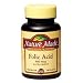 Folic Acid 400 Mcg Tablets To Reduce Child Birth Defects, By Nature Made - 250 Tablets