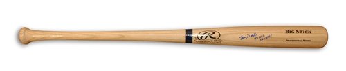 Lenny Dykstra Autographed/Hand Signed Big Stick Bat Inscribed ''93 NL Champs''