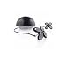 Powered Sat & Subwoofer, Spyro, Black/Chrome, Euro/UK