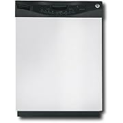 GE GLDA696MSS Full Console Dishwasher with 4 Wash Cycles. 6 Wash Options, Nylon Racks, 57 dBA Sound Package and ADA Compliant: Stainless Steel