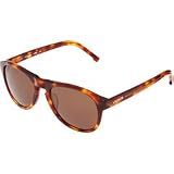 Lacoste L 608S 218 Light Havana Retro Wayfarer Sunglasses