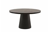 53 Round Pedestal Dining Table By Diamond Sofa