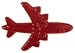 Chocolate Mold: Airplane 75 mm x 61 mm. 8 cavities. Buy 2 Molds to Make Whole Airplanes