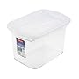 Rubbermaid 9A8600CLR Clear Hanging File Tote, 10-1/2w x 16-1/4d x 11h