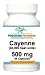 Cayenne Pepper Supplement 500 Mg, 60 Capsules - Endorsed by Dr. Ray Sahelian, M.D.