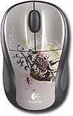 Logitech M305 Wireless Optical Mouse (Silver/Black)