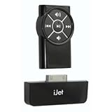 iJET Wireless iPod Remote w/ Dock Black