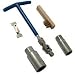 SPARK PLUG MAINTENANCE 5pcs SET inc BRUSH AND GAUGE
