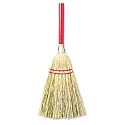 Corn Lobby/Toy Broom, 39"Long, Red Wood Handle UNS951T