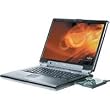 Dell Precision M4400 workstation for engineers and digital media creators, Intel Core2 Extreme Quad QX9300 2.53GHz (12M L2 Cache, 1066MHz FSB), 4GB DDR2 SDRAM 800MHz (2 DIMMs), 320GB 7200 RPM Drive, 512MB NVIDIA Quadro FX 7700M, 15.4 inch WXGA (1280x800) LED, 8X DVD +/-RW w/dbl layer writer, Windows XP Pro w/Vista Business 32 Bit, WiFi 5300 802.11a/g/n, 9 Cell Battery, Bluetooth 370 Module, Webcam w/digital mic, Magnesium Alloy