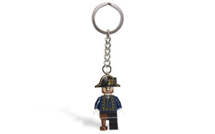 LEGO Pirates of the Caribbean Captain Hector Barbossa Key Chain 853189