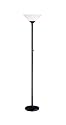 Adesso Aries Torchiere, Black