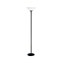 Adesso Aries Torchiere, Black