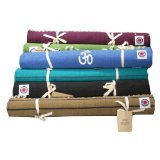 Cotton Yoga Mat - Hand Loomed Indian Cotton Rug