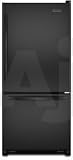 Review KitchenAid  / KitchenAid Architect Series II KBRS19KTBL 18.5 cu. ft. Freestanding Bottom-Freezer Refrigerator with Slide-Out Glass SpillClean Shelves, FreshChill Temperature Management and 2 Pull-Out Freezer Baskets: Black