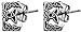 Celtic Letter E Silver Tone Pewter Stud Earrings