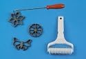 SCI/Scandicrafts, Inc. Rosette Irons 4-pc.