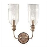 292-ON - Hudson Valley Lafayette 2-Light Wall Sconce in Old Nickel