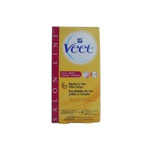 Veet Ready To Use Wax Strips 20 ea