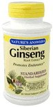 Eleuthero Root Extract+ 60 VCaps ( Promotes Endurance ) - Nature's Answer