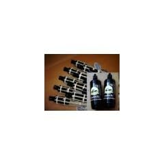 10 Bambusfackeln ca 60cm m. Dochtschutz + 2ltr. Lampen�l