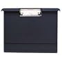 OfficemateOIC Klip N File Landscape Filing Clipboard, Charcoal (83040)