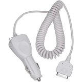 DC ADAPTER Fits APPLE iPOD 12V AUTO to 30 PIN CONNECTOR CABLE by Lenmar