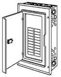 Load Centers: Siemens Main Lug Load Center 125 AMP
