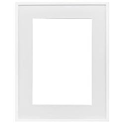Dennis Daniels Step Molding Frame; 5"x7"; White Color Finish