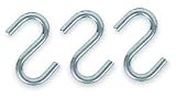 Battalion 1WBP1 S Hook, Steel, Hook Opening 1/4 In, PK 20