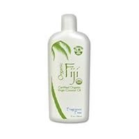 ORGANIC FIJI Certified Organic Virgin Coconut Oil for Body, Massage and Hair 12oz/354ml