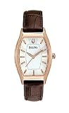 Bulova Strap Collection Rose-gold White Dial Women's watch #97L114