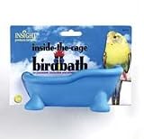 JW Pet Company Insight Inside The Cage Bird Bath Assorted