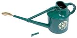 Haws V105 Deluxe Outdoor Plastic Watering Can - Green - 1.8 US Gallons
