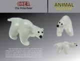 Looking Glass Cher The Polar Bear Miniature Glass Collectible, Pack of 1