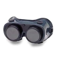 Crews Crews Safety Welding Goggles Green 5.0 Lens, 50mm Stationary