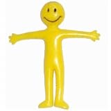 Stretchy Smiley Men - Pack of 50 - Great Kids Party Loot Bag Fillers