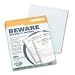 Boise BSP-11UC-TL Beware Security Paper, Bus., Unauth. Copy, 8-1/2 X 11, Teal, 250/Pa...