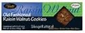 Cookies, Oatmeal Raisin Walnut, Wheat Free, Gluten Free, 50% Organic, Part Organic, 6.52 oz