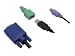 Avocent - Keyboard / video / mouse / USB cable kit - 2.7 m