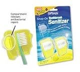 Snap-On Toothbrush Sanitizer - 2-PACK,(Dr. Tungs)