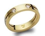 18kt Gold Baraka Diamond Ring (.16 ct. tw.)