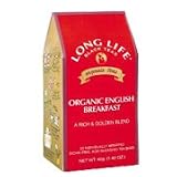 Organic English Breakfast Tea - 20 bags, (Long Life Teas)
