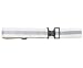 Reflective Extended Belt w/ Buckle (White)