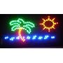 Palm Tree Beach LED Neon Sign and Light - NEW