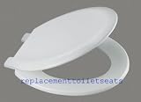 Bemis White Moulded Wood Toilet Seat