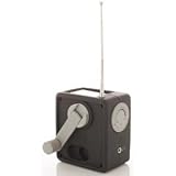 Aquabourne Wind up & Solar Radio AM/FM/WB, splash proof. V2 high output solar panel