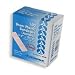 Adhesive Strips Sheer Plastic Spot, Latex Free :Size 3/8 Inches X 1.5 Inches - 100 Ea