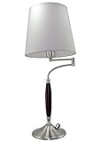 Verilux Table Lamps VD09SB1 Woodbury Deluxe Natural Spectrum Desk and Table Lamp Brushed Steel